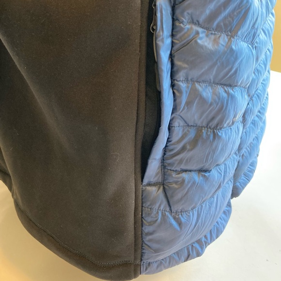 New 32 Degrees Blue Nylon Black Polyester Down Puffer size XL - Picture 4 of 12